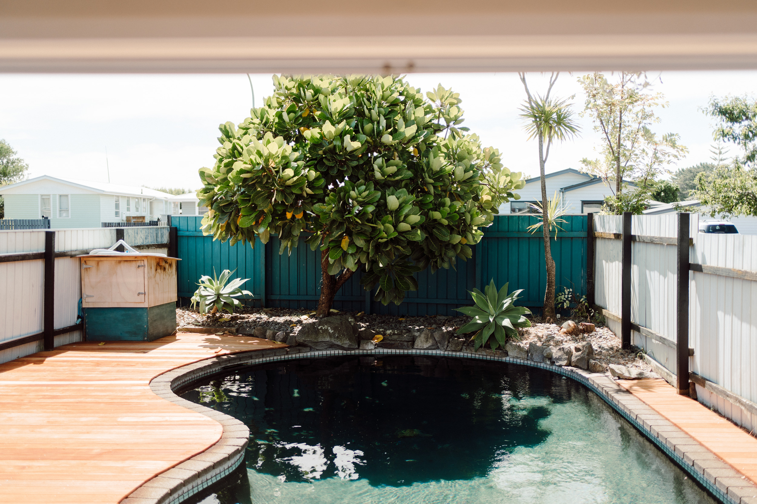Leander Street living space renovation