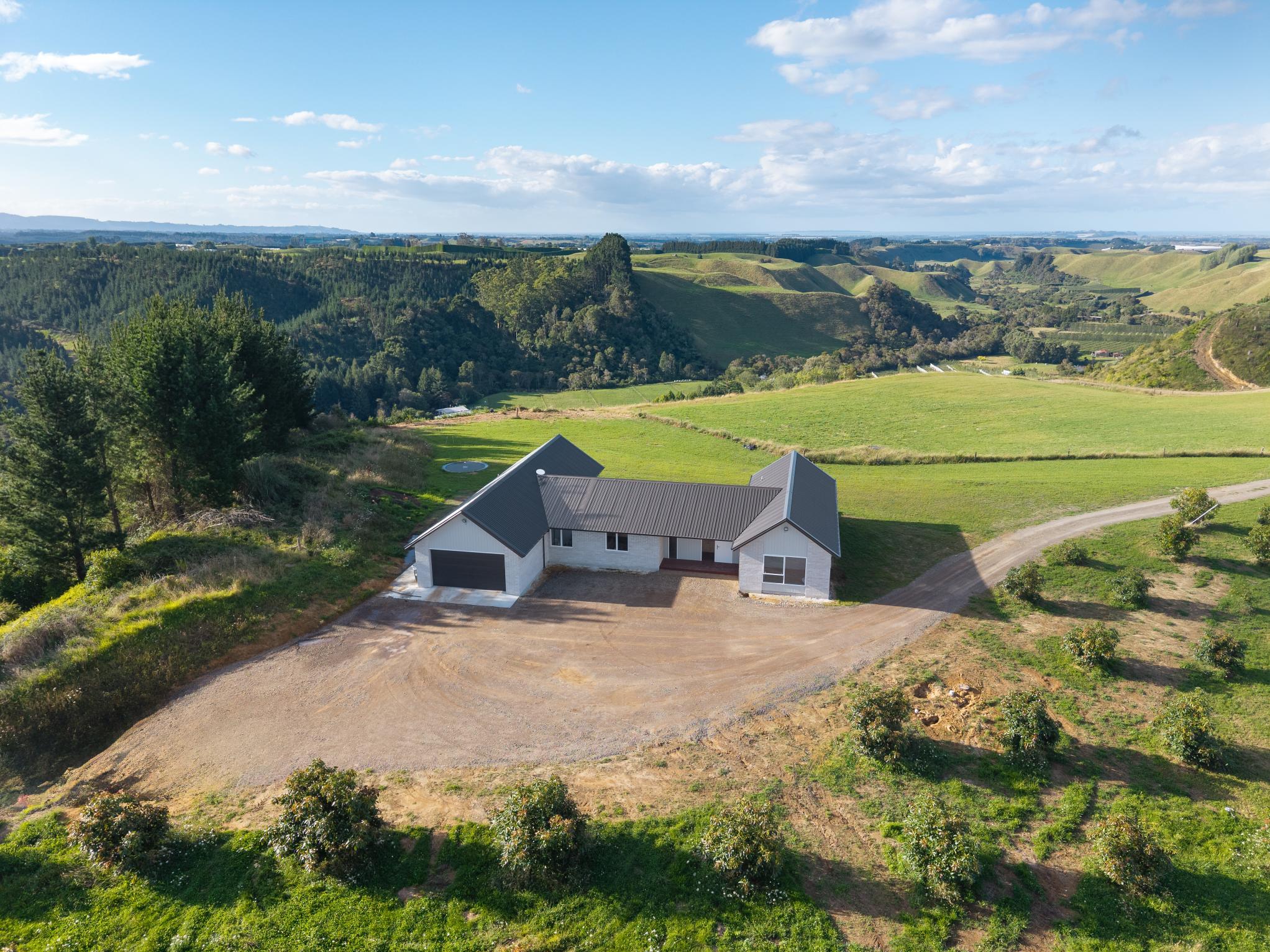 Ridge Road aerial view