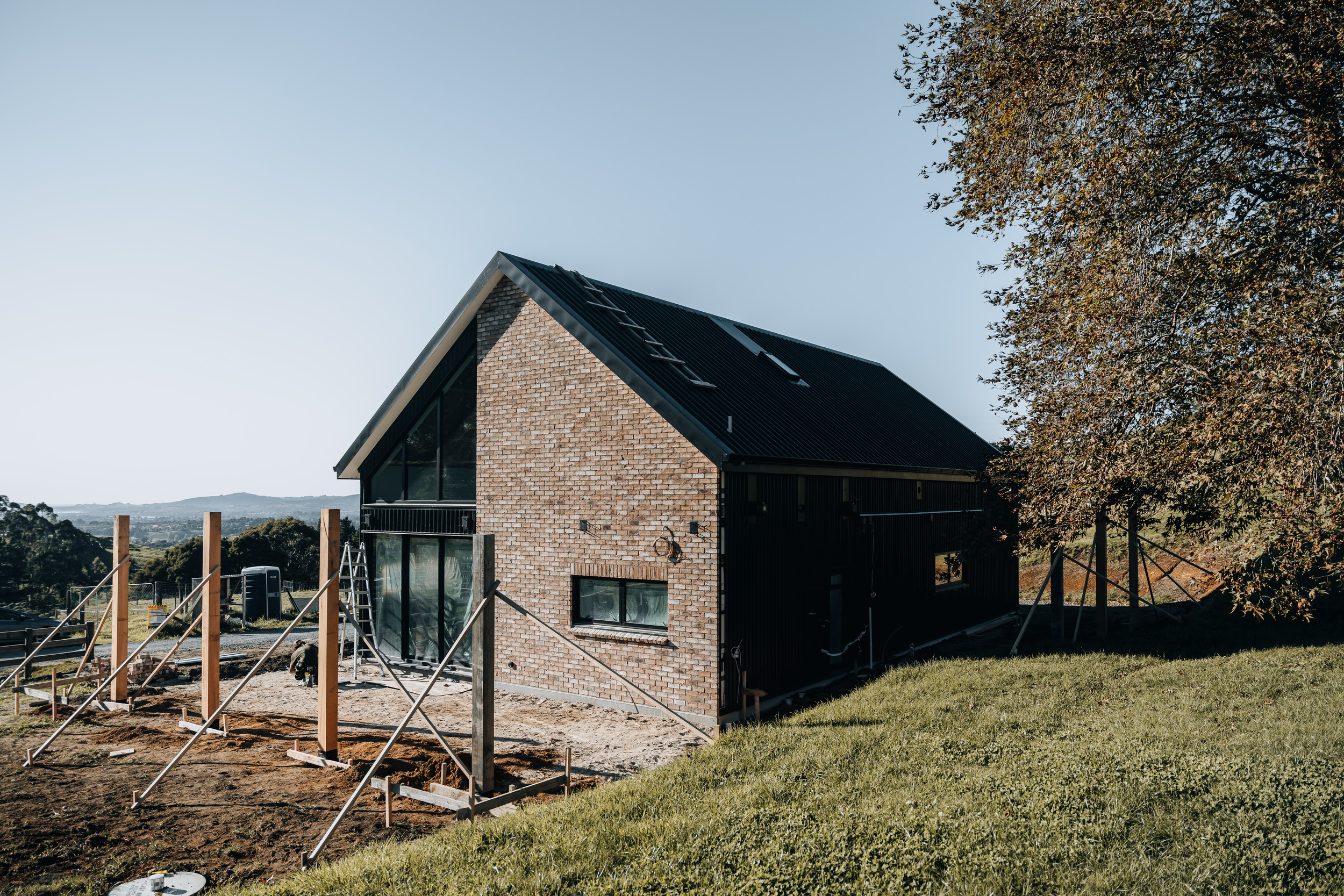 Gable wall cladding restoration — Diack Homes