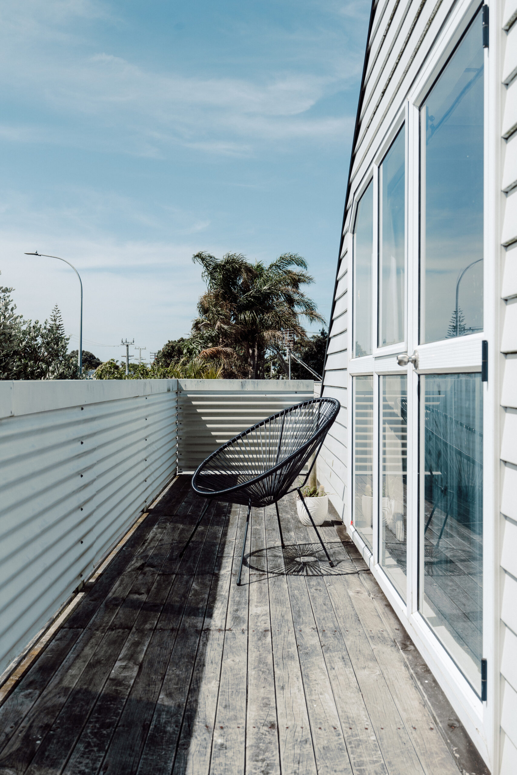 Timber balcony expansion — Diack Homes extension